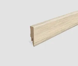 EGGER MDF-Kern Sockelleiste L558 passend zu Fußboden Almington Eiche beige 0