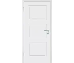 HORI Schallschutz Wohnungseingangstür Alicante 3 Signalweiß RAL9003 SK2 Designkante Vollspan 0