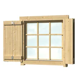 Lasita Maja Zubehör Fensterläden 68,5 x 88,2 cm für Einzelfenster 0