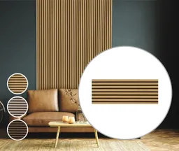 HARO Wall Design Stripe furniert 0
