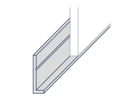 Gerflor Mural Revela Boden-Abschlussprofil start trim 0