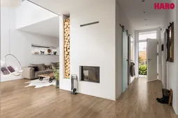 Haro Disano Saphir PVC freier Designboden Steineiche creme strukturiert Landhausdiele 4