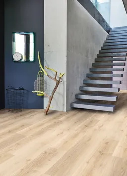 PARADOR Klebe-Vinylboden Basic 2.0 Eiche Royal hell gekälkt gebürstet Strukt Landhausdiele 0