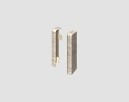 EGGER Endstück Cubical Esche grau 6 cm 0