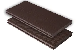 Kovalex Terrassendielen WPC massiv Schokoladenbraun unbehandelt 20 x 145 mm 0