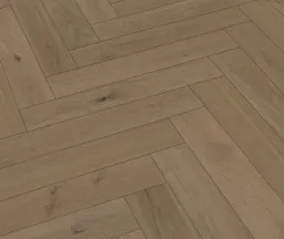 MEISTER Lindura Holzboden HS 500 Eiche classic greige 8931 gebürstet Fischgrät 0