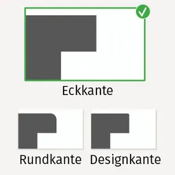Kantenausführung