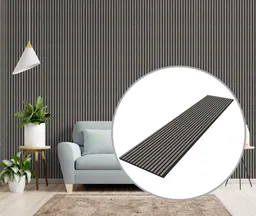 HORI WALL Akustik LongLine Dekor Wandpaneele Silver Oak 0