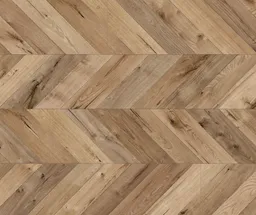 DOMIZIL PVC freier Klick-Designboden Eiche natur Fischgrätdiele 0