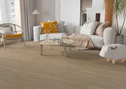 HORI Klebe-Vinylboden massiv Natural Eiche Holzstruktur Landhausdiele 0