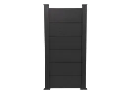 HORI WPC Sichtschutzzaun Stecksystem XXL Anbauset 0