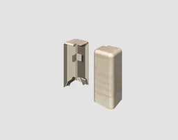 EGGER Außenecke Cubical Eiche creme 6 cm 0