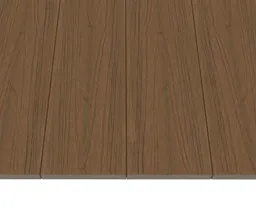 NewTechWood Verkleidungsbretter WPC Massiv Teak Holzstruktur gebürstet / glatt gebürstet Co-Extrudiert 22,5 x 138 mm 0