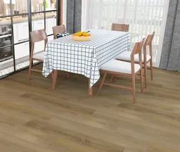 HORI Klick-Hartvinylboden Rigid SPC Eiche Martin Van Buren hellbraun Landhausdiele Holzstruktur 0