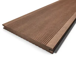 Megawood Terrassendielen Komplettset WPC Jumbo Classic massiv nussbraun 0