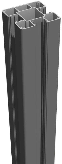 GroJa WPC Sichtschutzzaun Zaunpfosten zum aufschrauben 190 cm 0