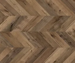 DOMIZIL PVC freier Klick-Designboden Eiche geräuchert Fischgrätdiele 0