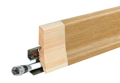 HORI Leistenclips 50 für Sockelleisten 1