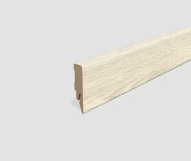 EGGER MDF-Kern Sockelleiste L626 passend zu Fußboden Berdal Eiche weiss 0