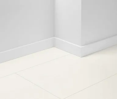 PARADOR Sockelleiste Uni weiß D001 0