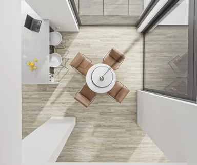 HORI Klick-Hartvinylboden Rigid SPC Kiefer weiss Melbourne Landhausdiele Holzstruktur 8