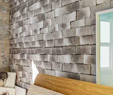HORI Wandverkleidung Betonsteinverblender Klinkeroptik Grau 5