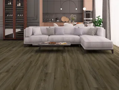 HORI Klebe-Vinylboden massiv Smokey Water Eiche Holzstruktur Landhausdiele 3