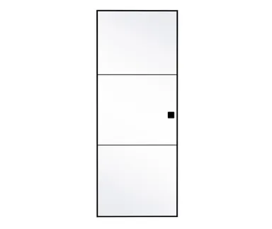 HORI Glasschiebetür Komplettset Loft Premium Plano Klarglas ESG 8 mm 1