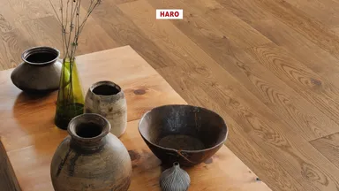 HARO Parkett 4000 Bernsteineiche strukturiert Markant Landhausdiele 3