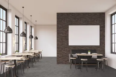 INDO Echtholz Wandverkleidung 3D Holzverblender Slimwood Hevea Charred 9