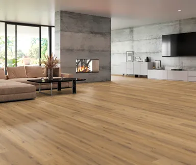 HORI Klick-Vinylboden GRANDO Eiche Schwentine Holzoptik softsynchron Landhausdiele 0