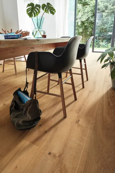 MEISTER Lindura Holzboden HD 400 Eiche authentic 8904 gebürstet Landhausdiele 5G Dry® 3