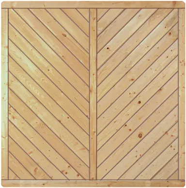 TETZNER & JENTZSCH Sichtschutzzaun CHICAGO-Serie Komplettset 0