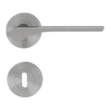 GRIFFWERK Türgriff Leaf Light Sieger Design samtgrau 0