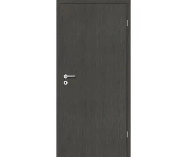 HORI Zimmertür CPL Eiche anthrazit strukturiert längs Röhrenspan Designkante 1