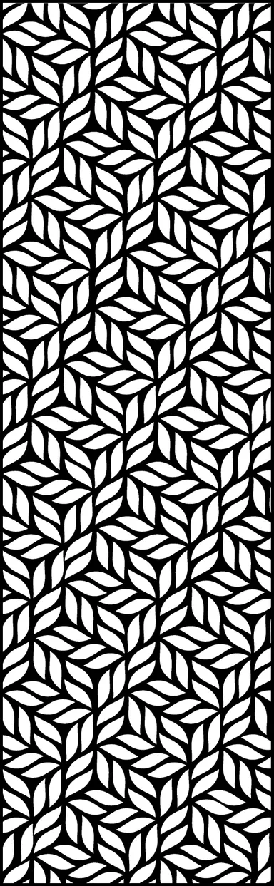 GroJa Designeinsatz Leafs XL anthrazit 0