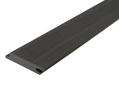 HORI WPC Fassadenverkleidung Massiv Rhombus-Design grau glatt/gebürstet  99x18mm 0