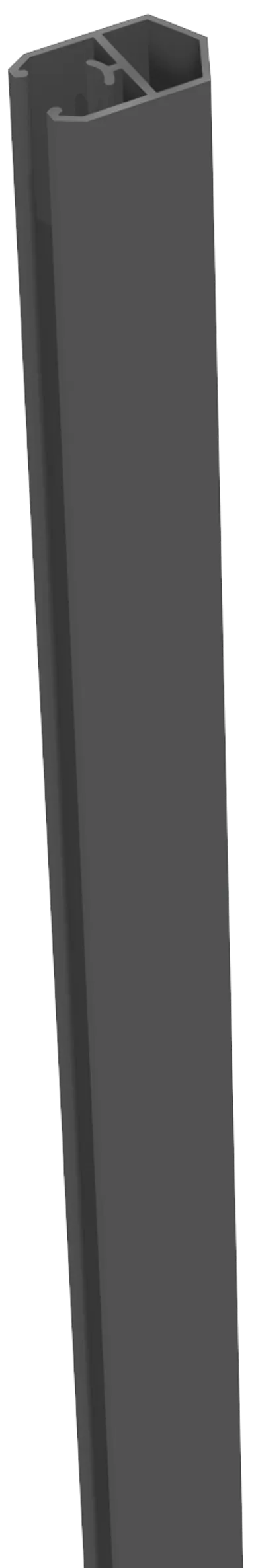 GroJa WPC/BPC Sichtschutzzaun Abschlussprofil mix-it 0