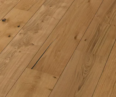 MEISTER Lindura Holzboden HD 400 Eiche authentic 08915 gebürstet ultramattlackiert Landhausdiele 5
