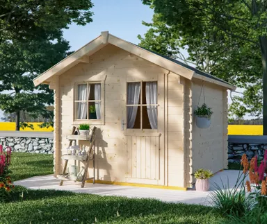 SKAN HOLZ Gartenhaus Porto 0