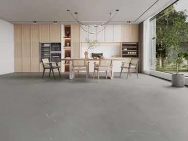 HORI Klick-Hartvinylboden Rigid SPC XXL Fliesenformat Vena di Quarzo Steinstruktur 0