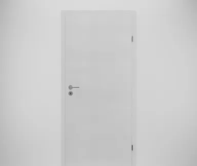 HORI Schallschutztür Wohnungseingangstür CPL Eiche weiß quer SK1 Vollspan Designkante 0