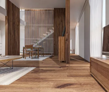 HORI Klick-Hartvinylboden Rigid SPC Eiche Paris rustik geräuchert Landhausdiele 0