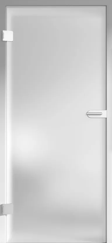 HORI Glastür Modell Weißglas satiniert ESG 8 mm 0