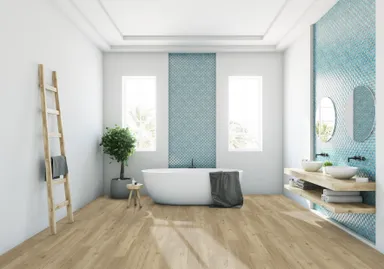 Gerflor Klick-Vinylboden Senso Premium Rigid Acoustic Columbia Taupe Landhausdiele 0