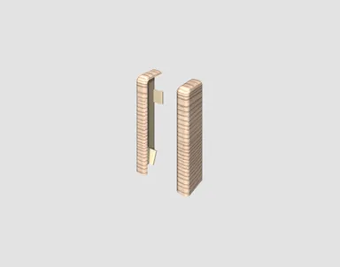 EGGER Endstück Cubical Esche beige 6 cm 0