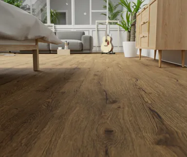 HORI Klick-Hartvinylboden Rigid SPC Eiche Baxter Bark Landhausdiele synchron Holzstruktur 0