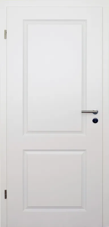 HORI Zimmertür Komplettset Estella 2 Weißlack RAL9010 Röhrenspan Rundkante 0