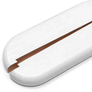 HARO Doppelheizkörperrosette weiß 0