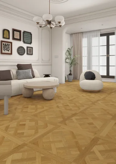 ter Hürne Klick-Designboden Soya new Generation Solid Eiche Chambord tief gebürstet Fliese 7